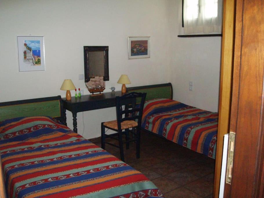 Villa With Breathtaking Views And Private Beach Agios Dimitrios  المظهر الخارجي الصورة