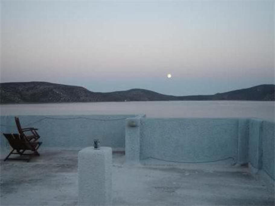 Villa With Breathtaking Views And Private Beach Agios Dimitrios  المظهر الخارجي الصورة